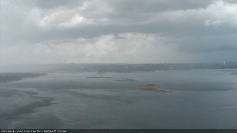 Lake Travis webcam, September 8, 2018 12:35 PM CT