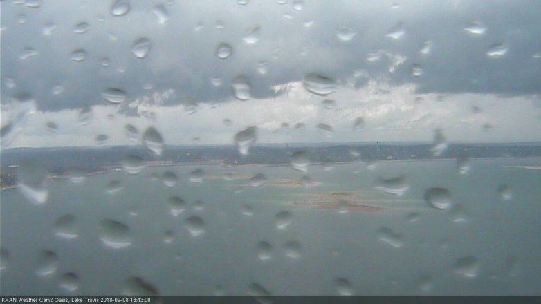 Lake Travis webcam, September 8, 2018 12:45 PM CT