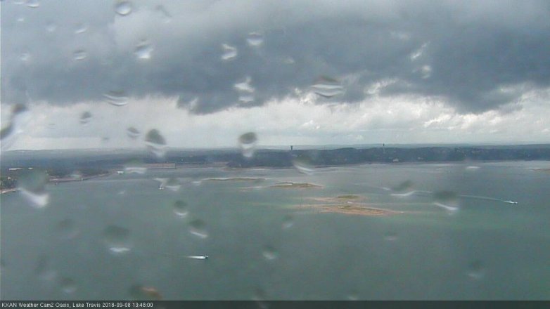 Lake Travis webcam, September 8, 2018 12:50 PM CT