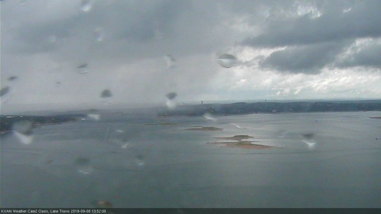 Lake Travis webcam, September 8, 2018 12:55 PM CT