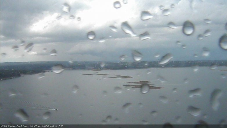 Lake Travis webcam, September 8, 2018 1:15 PM CT