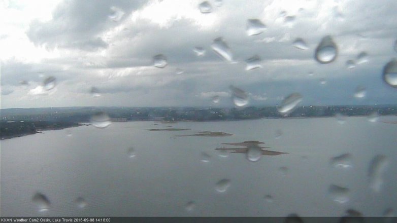 Lake Travis webcam, September 8, 2018 1:20 PM CT