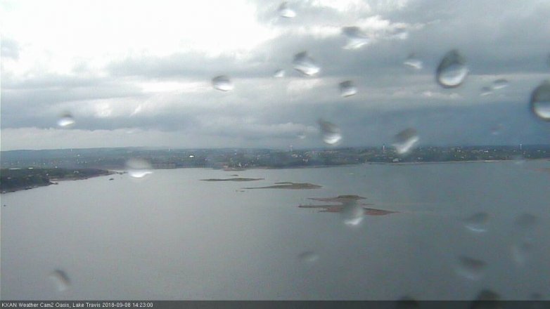Lake Travis webcam, September 8, 2018 1:25 PM CT