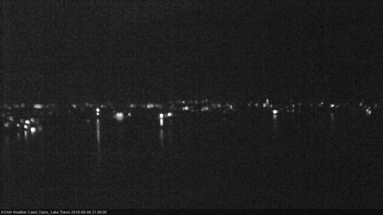 Lake Travis webcam, September 8, 2018 8:10 PM CT