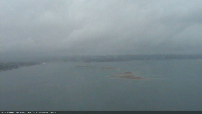 Lake Travis webcam, September 9, 2018 11:10 AM CT