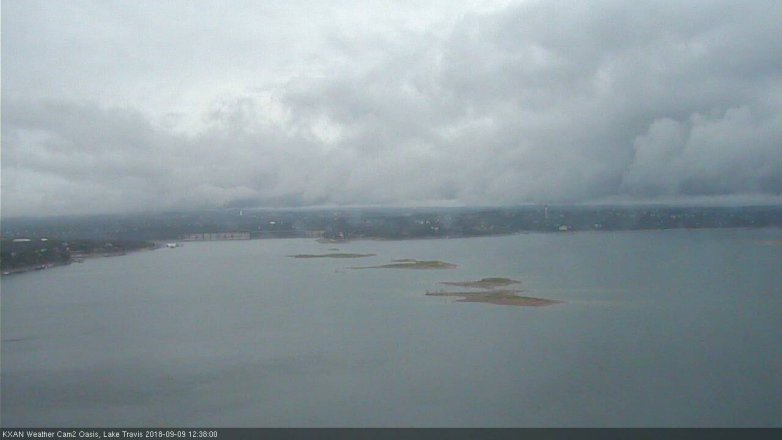 Lake Travis webcam, September 9, 2018 11:40 AM CT