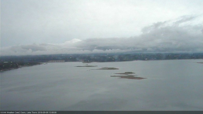Lake Travis webcam, September 9, 2018 12:10 PM CT