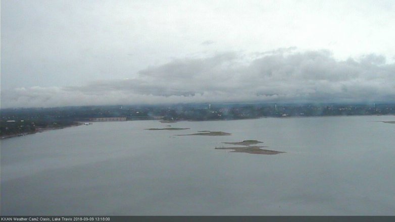 Lake Travis webcam, September 9, 2018 12:20 PM CT