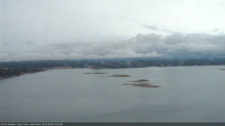 Lake Travis webcam, September 9, 2018 12:35 PM CT