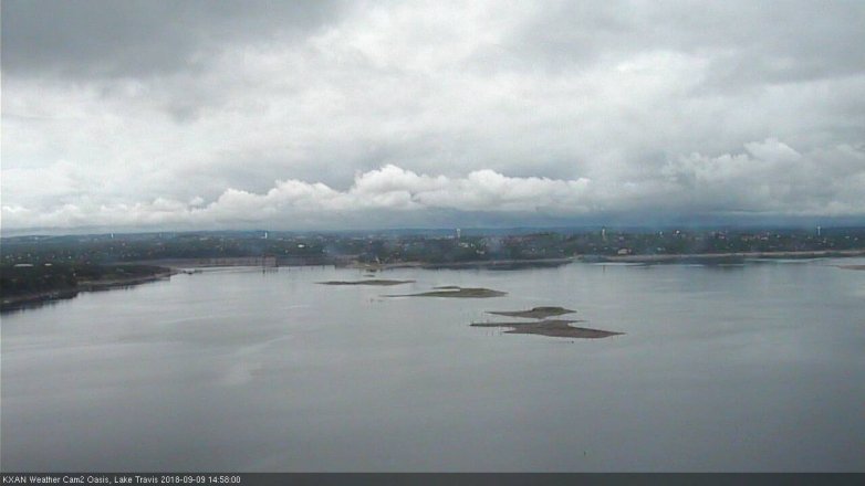 Lake Travis webcam, September 9, 2018 2:00 PM CT