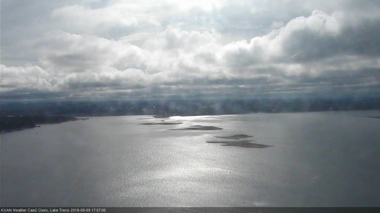 Lake Travis webcam, September 9, 2018 4:10 PM CT
