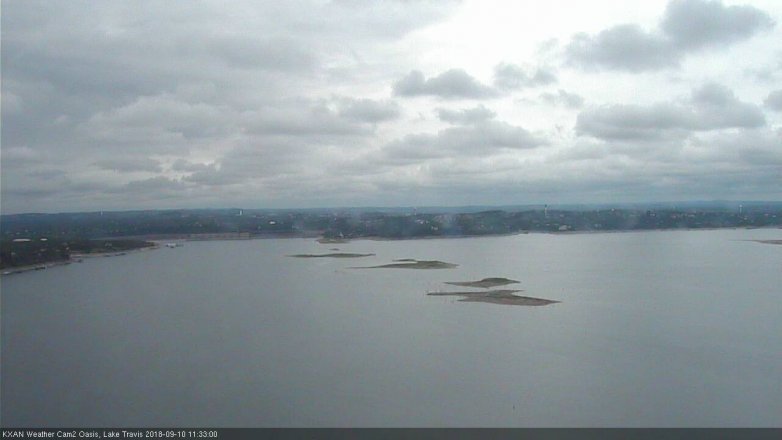 Lake Travis webcam, September 10, 2018 10:35 AM CT