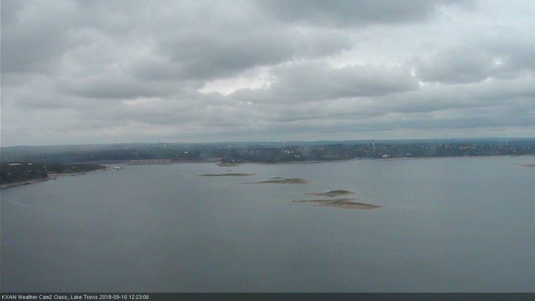 Lake Travis webcam, September 10, 2018 11:25 AM CT