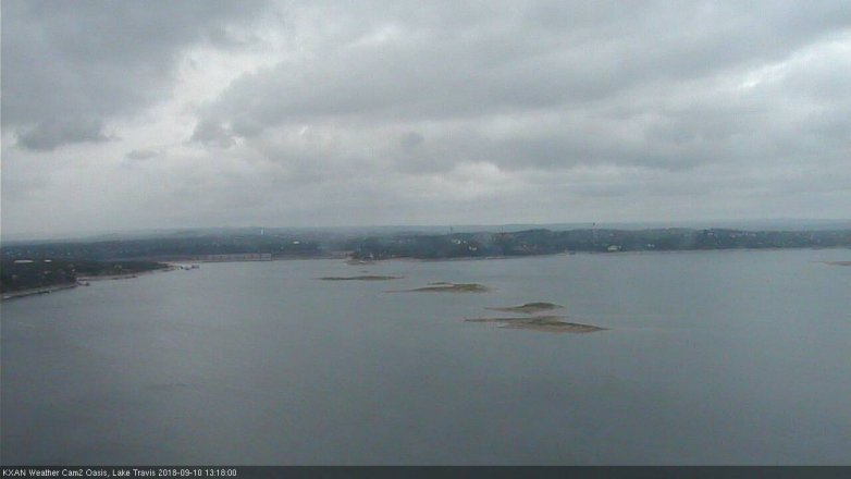 Lake Travis webcam, September 10, 2018 12:20 PM CT
