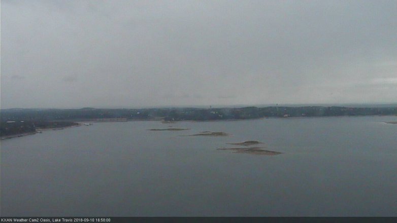 Lake Travis webcam, September 10, 2018 4:00 PM CT