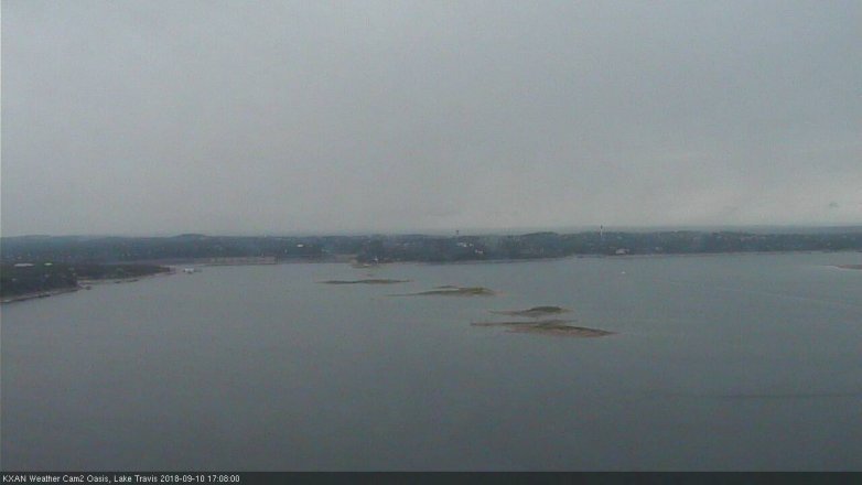 Lake Travis webcam, September 10, 2018 4:10 PM CT