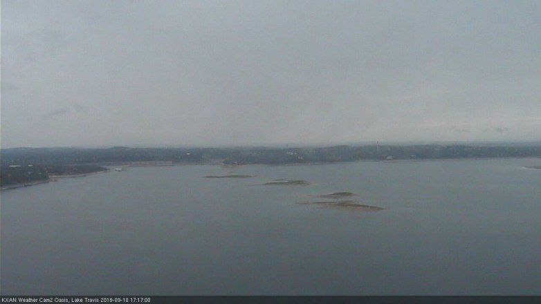 Lake Travis webcam, September 10, 2018 4:20 PM CT