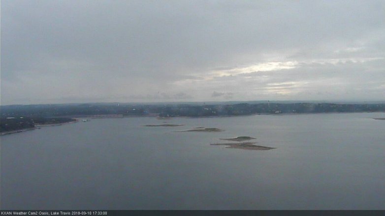 Lake Travis webcam, September 10, 2018 4:35 PM CT