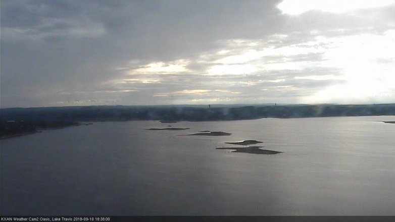 Lake Travis webcam, September 10, 2018 5:40 PM CT