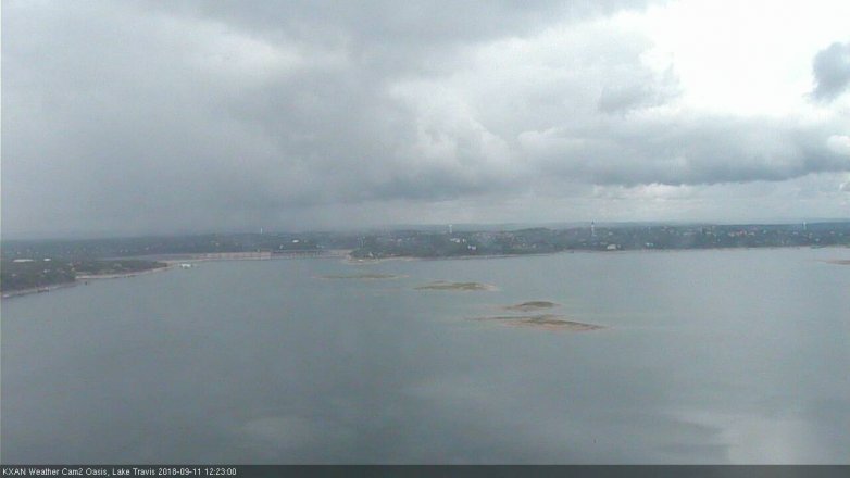 Lake Travis webcam, September 11, 2018 11:25 AM CT