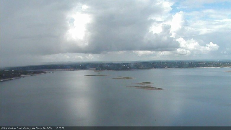 Lake Travis webcam, September 11, 2018 12:25 PM CT