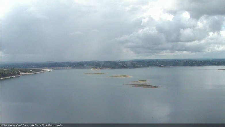 Lake Travis webcam, September 11, 2018 12:50 PM CT