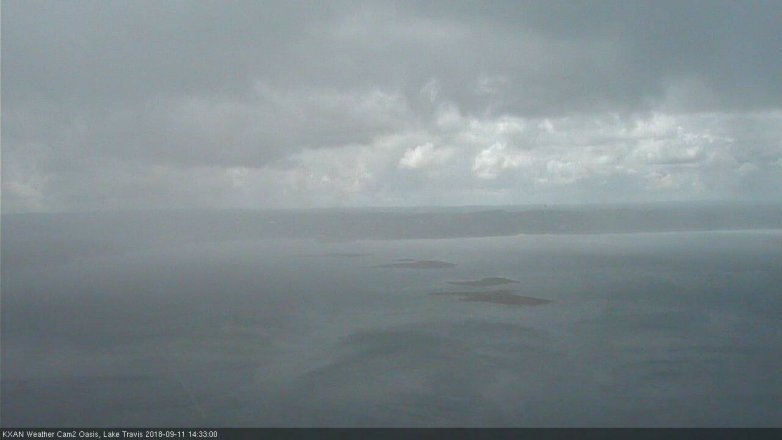 Lake Travis webcam, September 11, 2018 1:35 PM CT