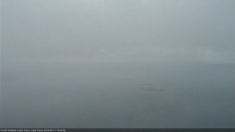 Lake Travis webcam, September 11, 2018 1:45 PM CT