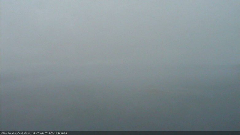 Lake Travis webcam, September 11, 2018 1:50 PM CT