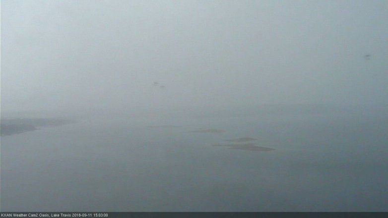 Lake Travis webcam, September 11, 2018 2:05 PM CT