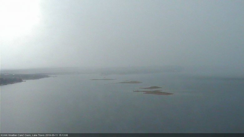 Lake Travis webcam, September 11, 2018 2:15 PM CT