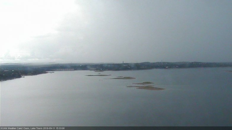 Lake Travis webcam, September 11, 2018 2:35 PM CT