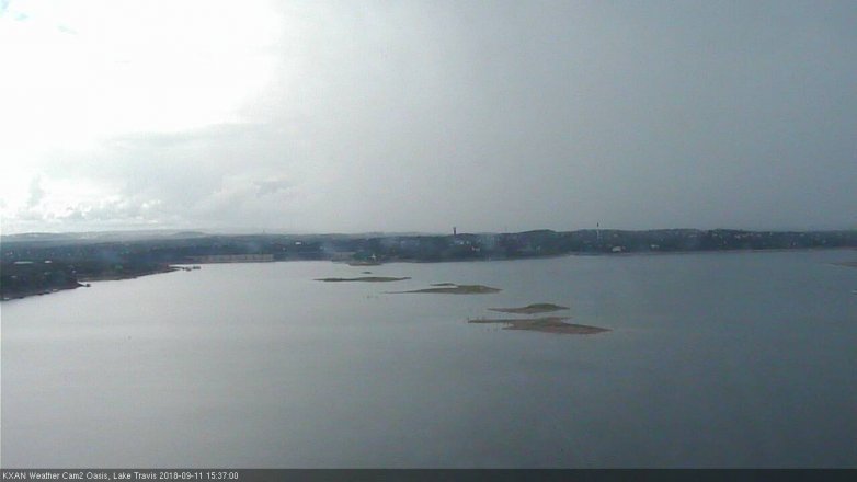 Lake Travis webcam, September 11, 2018 2:40 PM CT