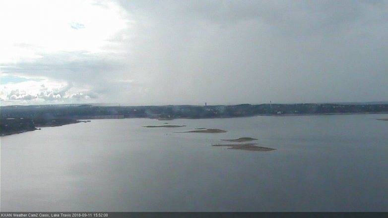 Lake Travis webcam, September 11, 2018 2:55 PM CT