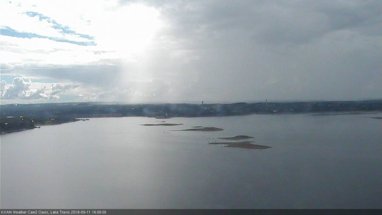 Lake Travis webcam, September 11, 2018 3:10 PM CT