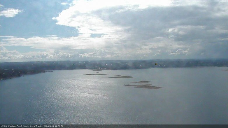 Lake Travis webcam, September 11, 2018 3:40 PM CT