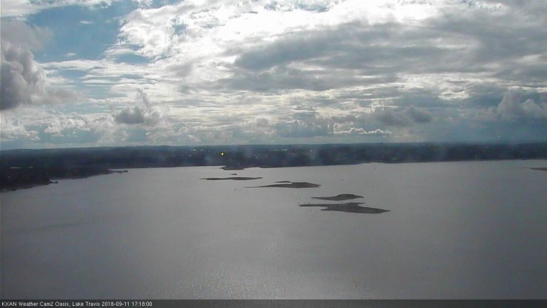 Lake Travis webcam, September 11, 2018 4:20 PM CT