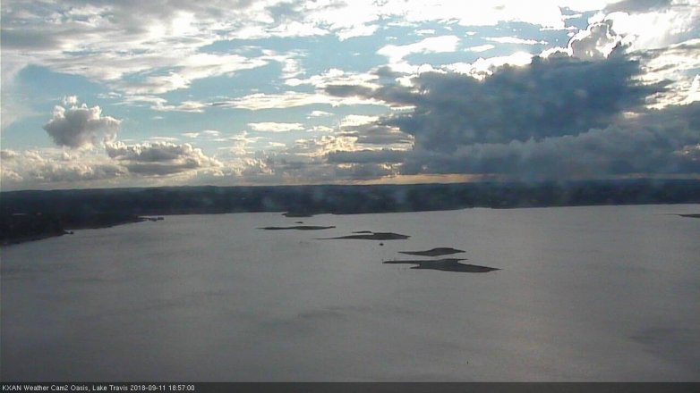 Lake Travis webcam, September 11, 2018 6:00 PM CT