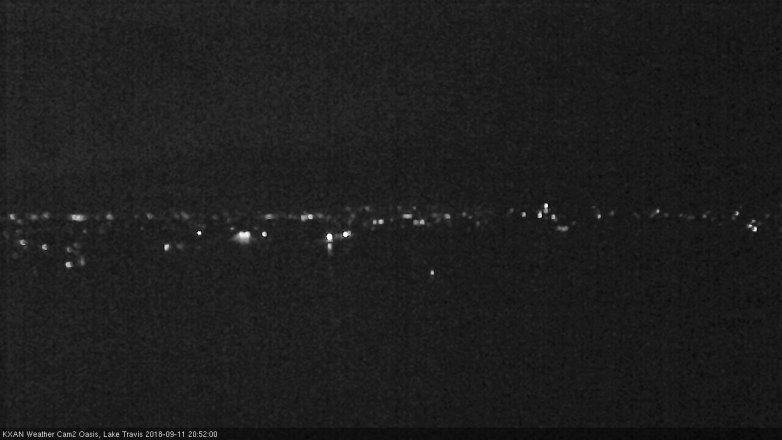 Lake Travis webcam, September 11, 2018 7:55 PM CT