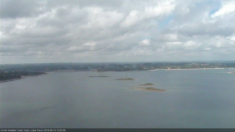 Lake Travis webcam, September 13, 2018 11:05 AM CT