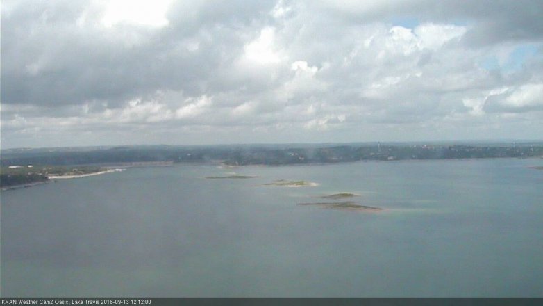 Lake Travis webcam, September 13, 2018 11:15 AM CT