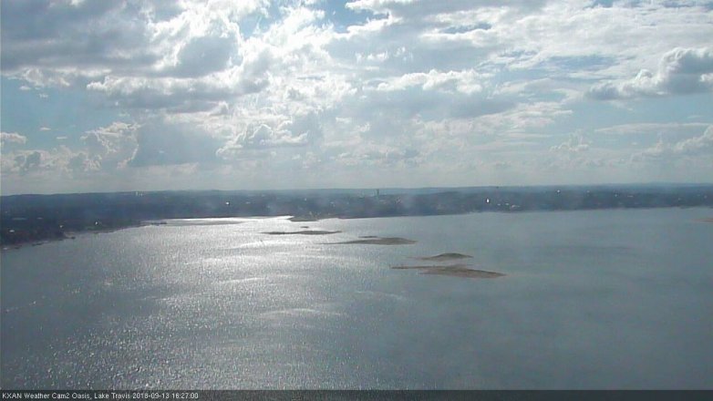 Lake Travis webcam, September 13, 2018 3:30 PM CT