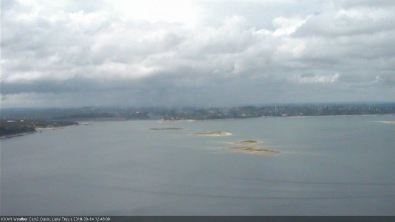 Lake Travis webcam, September 14, 2018 11:50 AM CT