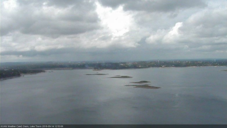 Lake Travis webcam, September 14, 2018 11:55 AM CT