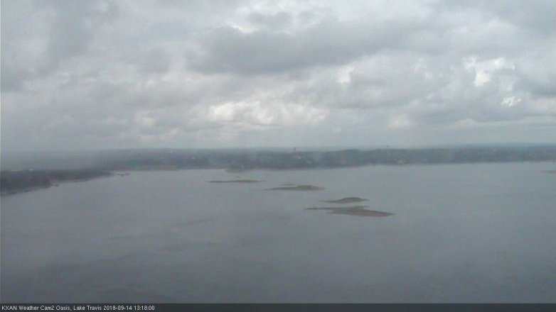 Lake Travis webcam, September 14, 2018 12:20 PM CT