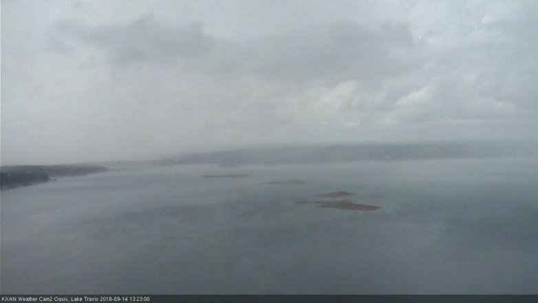 Lake Travis webcam, September 14, 2018 12:25 PM CT