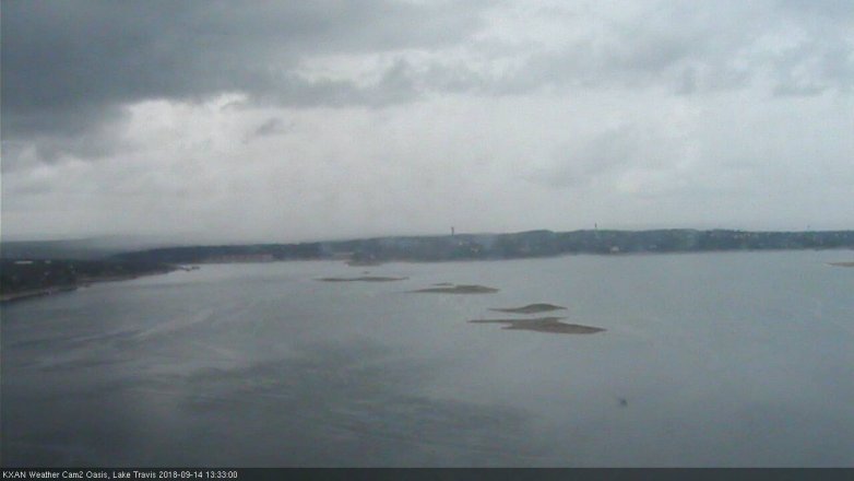 Lake Travis webcam, September 14, 2018 12:35 PM CT