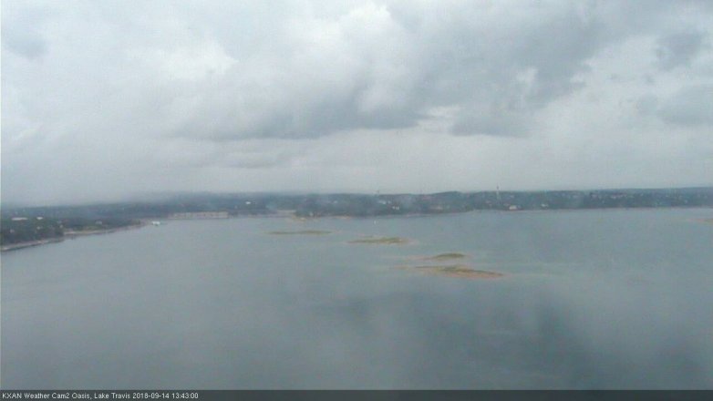 Lake Travis webcam, September 14, 2018 12:45 PM CT