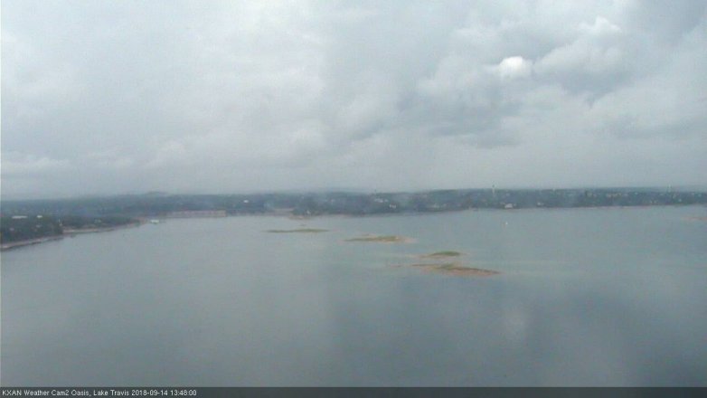 Lake Travis webcam, September 14, 2018 12:50 PM CT