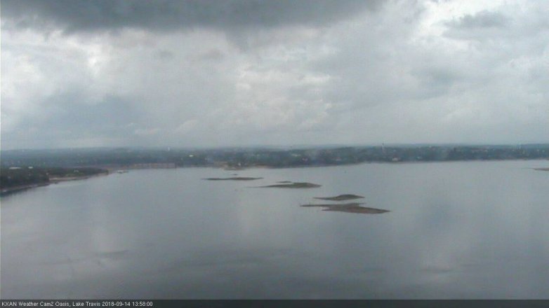 Lake Travis webcam, September 14, 2018 1:00 PM CT